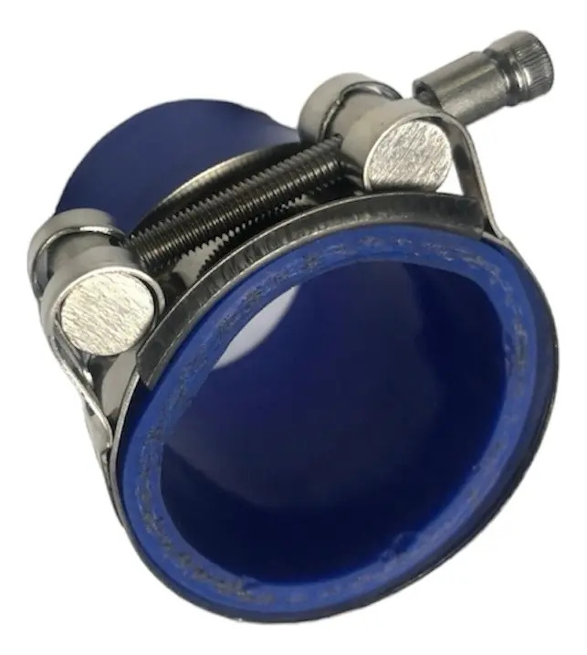 Abraçadeira Tucho Aço Inox 2 Pol. Cor Cinza