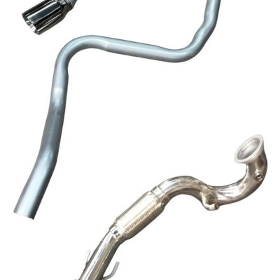 Downpipe Inox Nivus 1.0 Com Escapamento Esportivo