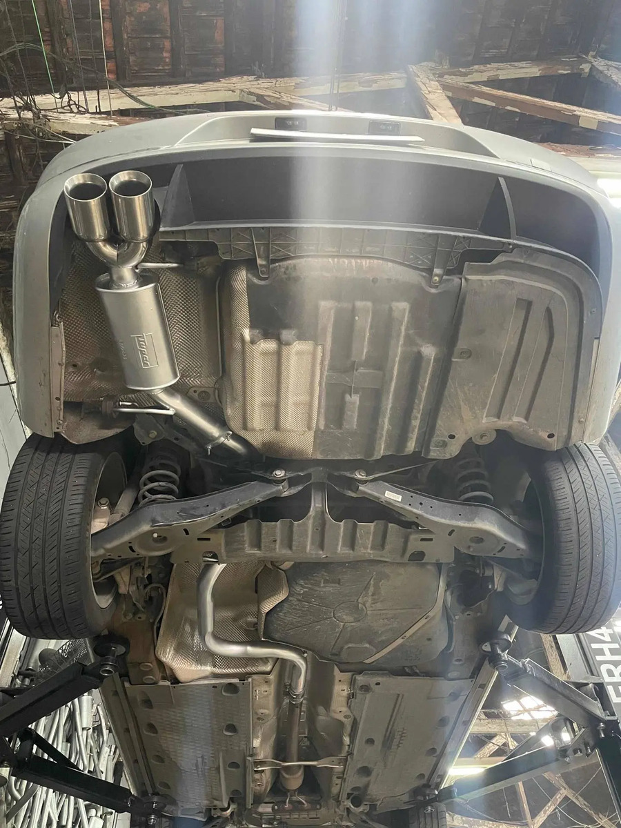 Passat Tsi Downpipe + Escapamento Esportivo Ponteira Inox - Imagem 4