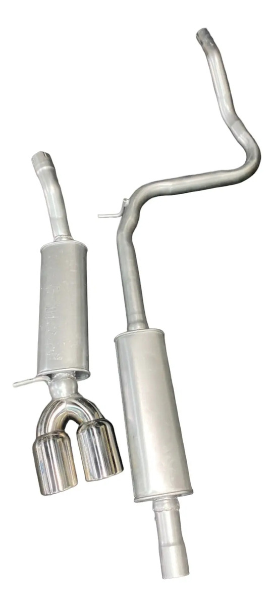 Escapamento Esportivo Polo Tsi Com Ponteira De Inox 3.5 Pol