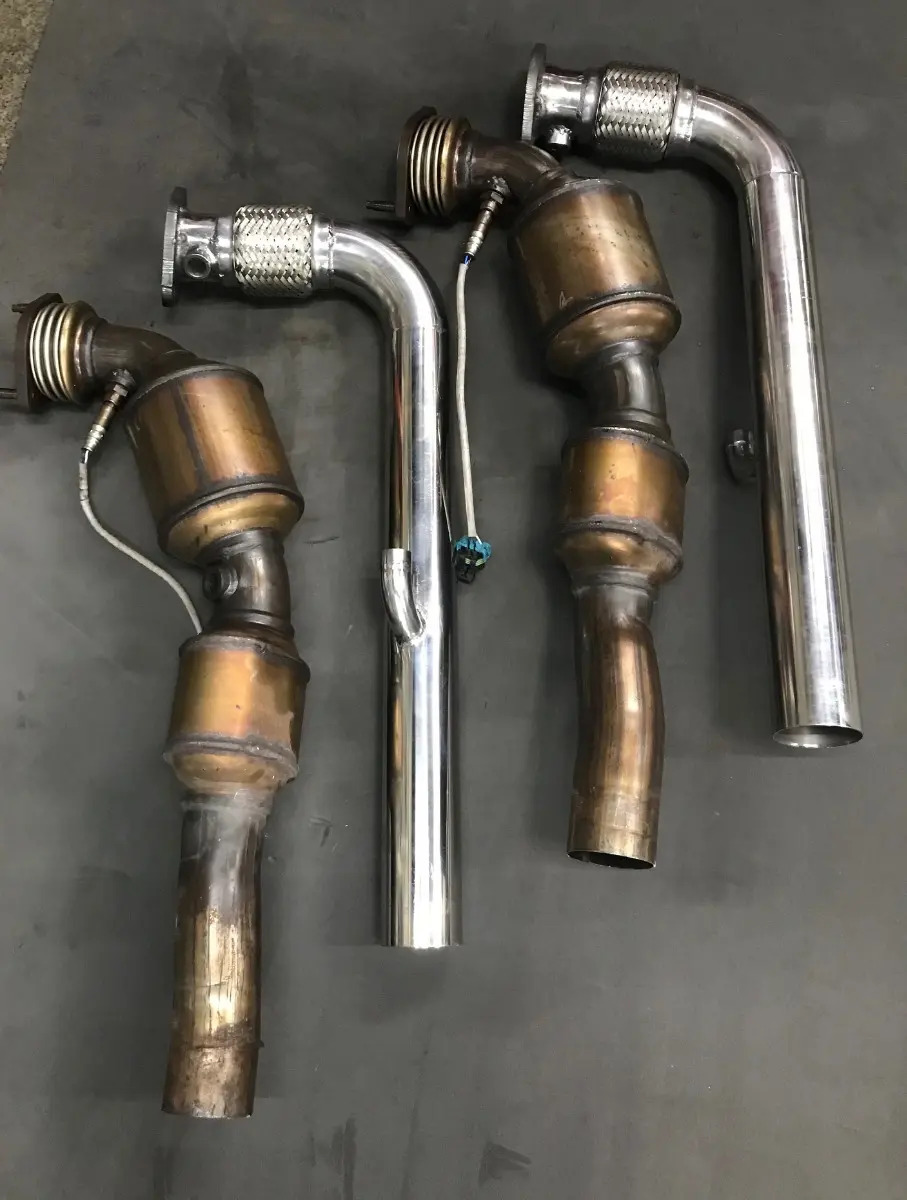 Downpipe Cat Delete Camaro V8 2010 A 2017 - Imagem 2