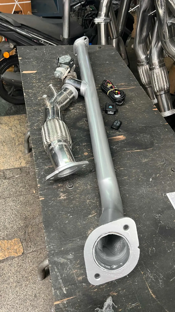 Downpipe + Difusor Escape Ronco Esportivo Hilux 2.8 2017/18 - Imagem 5
