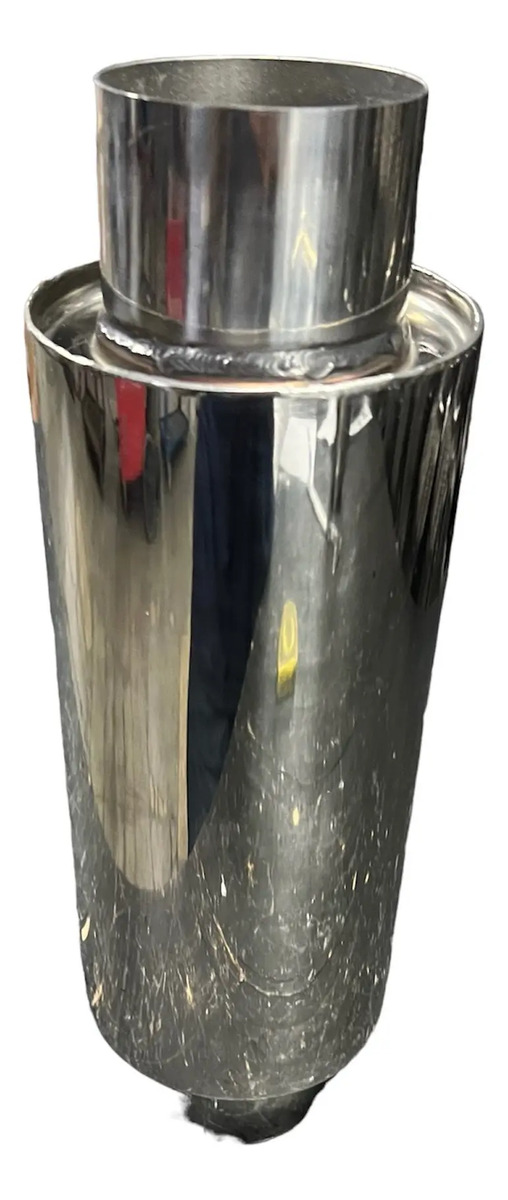Abafador Inox Esportivo Ponteira Celta/onix/meriva/vectra - Imagem 6