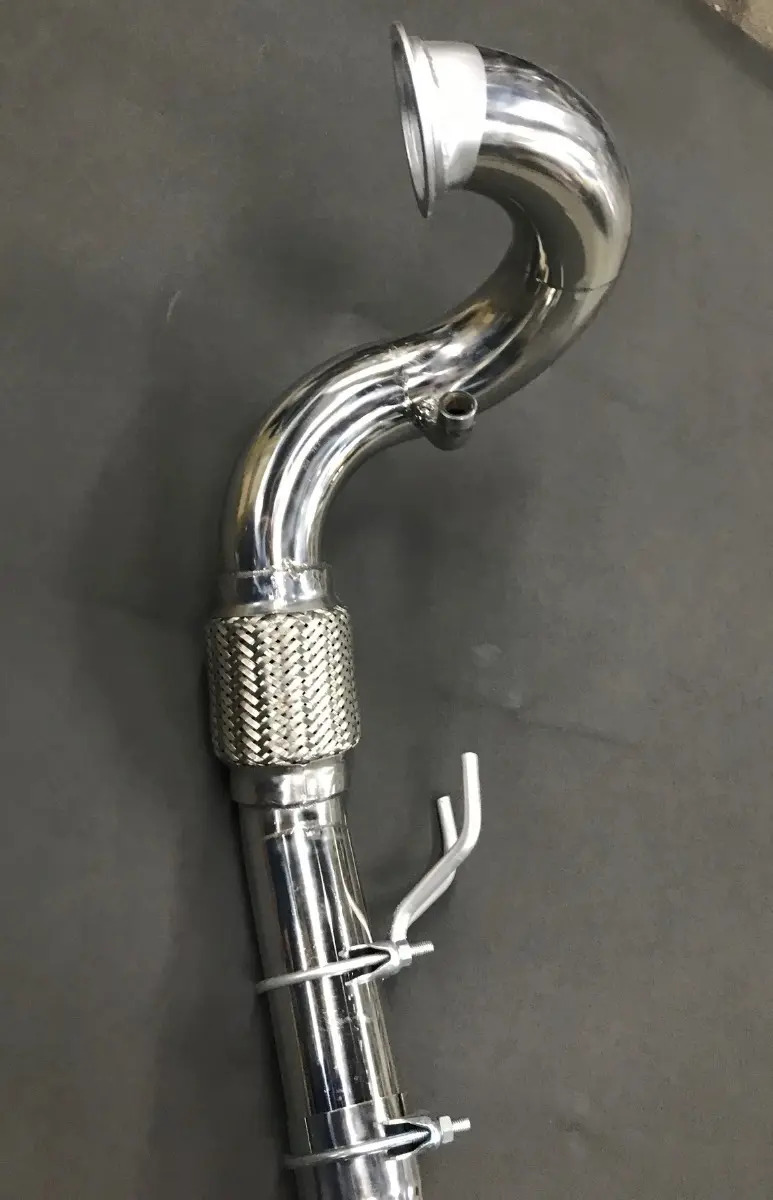 Downpipe Jetta Gli Inox 304 - Prolongador + Frete Gratis - - Imagem 5