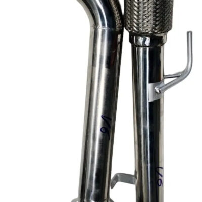 Downpipe Dpf Delete Amarok V6 225cv Inox 304 3  Polegadas