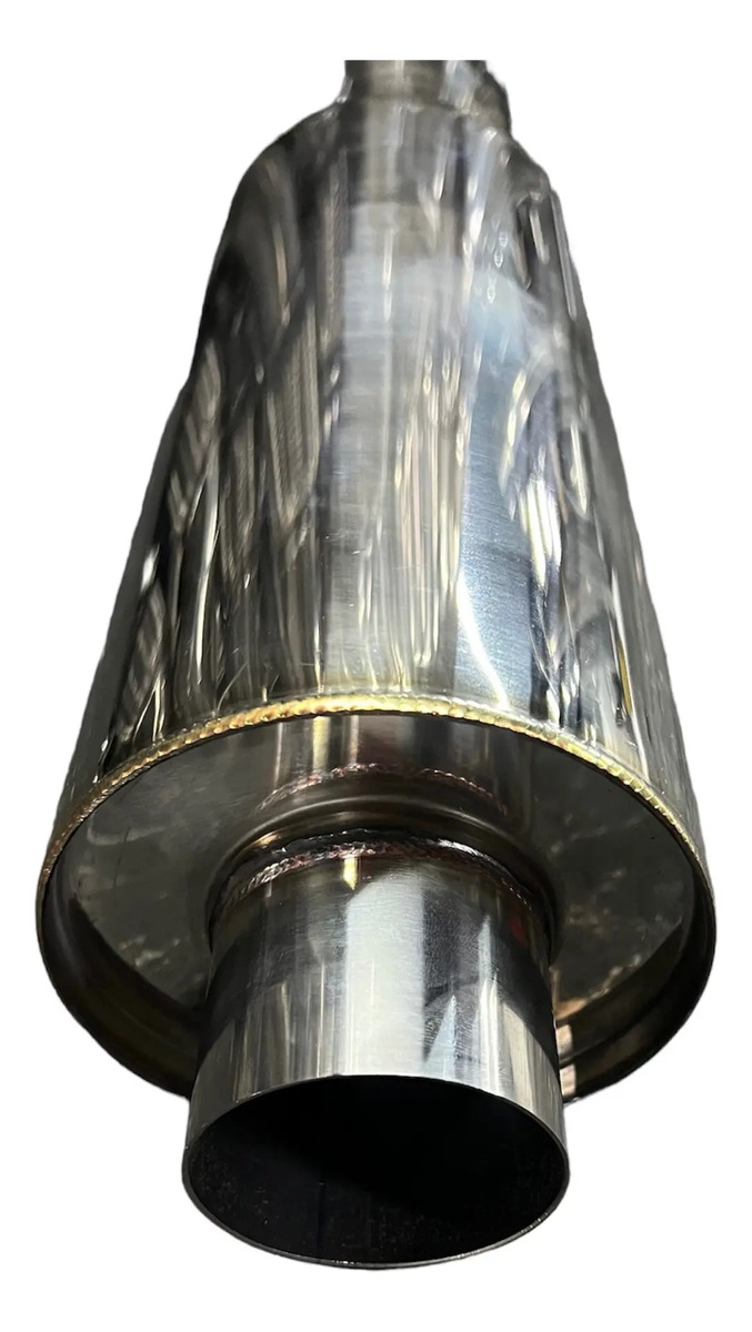 Abafador Inox Esportivo Ponteira Celta/onix/meriva/vectra - Imagem 4