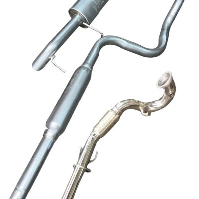 Kit Downpipe + Escapamento Esportivo T-cross 1.4 Tsi 2 Abaf.