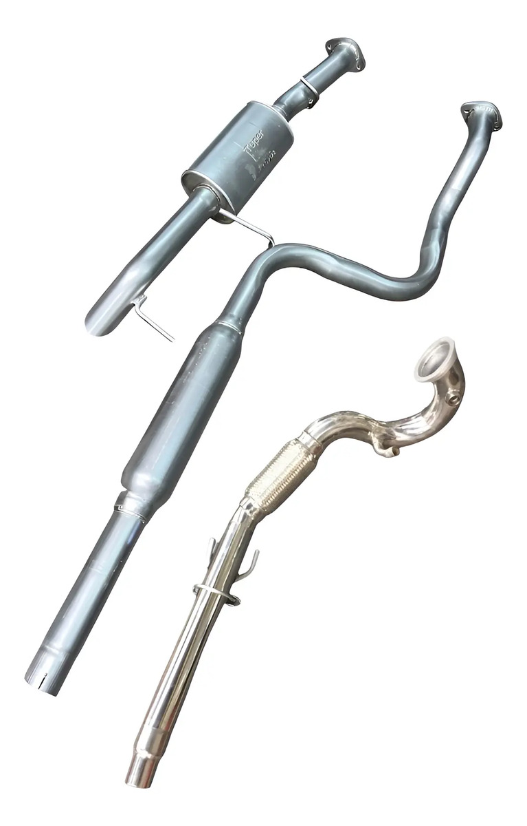 Kit Downpipe + Escapamento Esportivo T-cross 1.4 Tsi 2 Abaf.