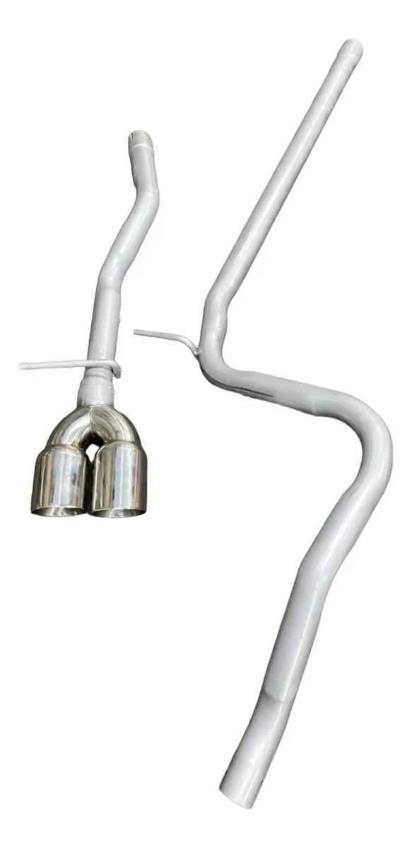 Cat Back Esportivo Polo Gts Com Ponteira Inox 3.5 Pol