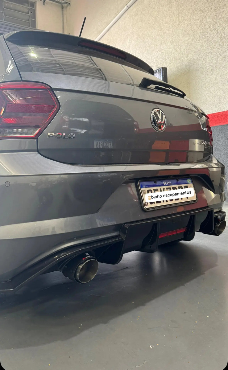 Spoiler Difusor Traseiro Polo Tsi Polo Gts Saida Golf Gti - Imagem 2