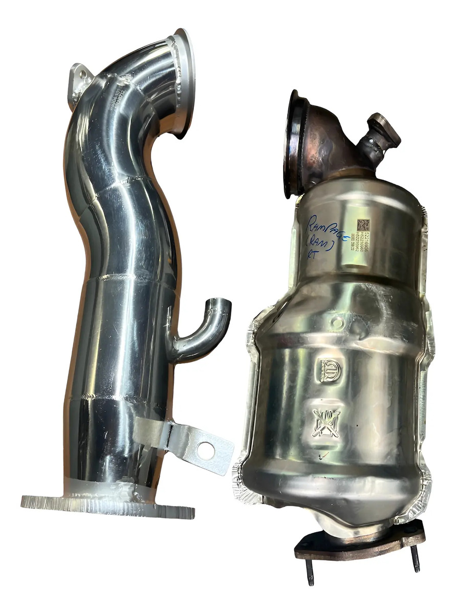Downpipe Inox Ram Rampage Gasolina 2.0 272 Cv - Imagem 2
