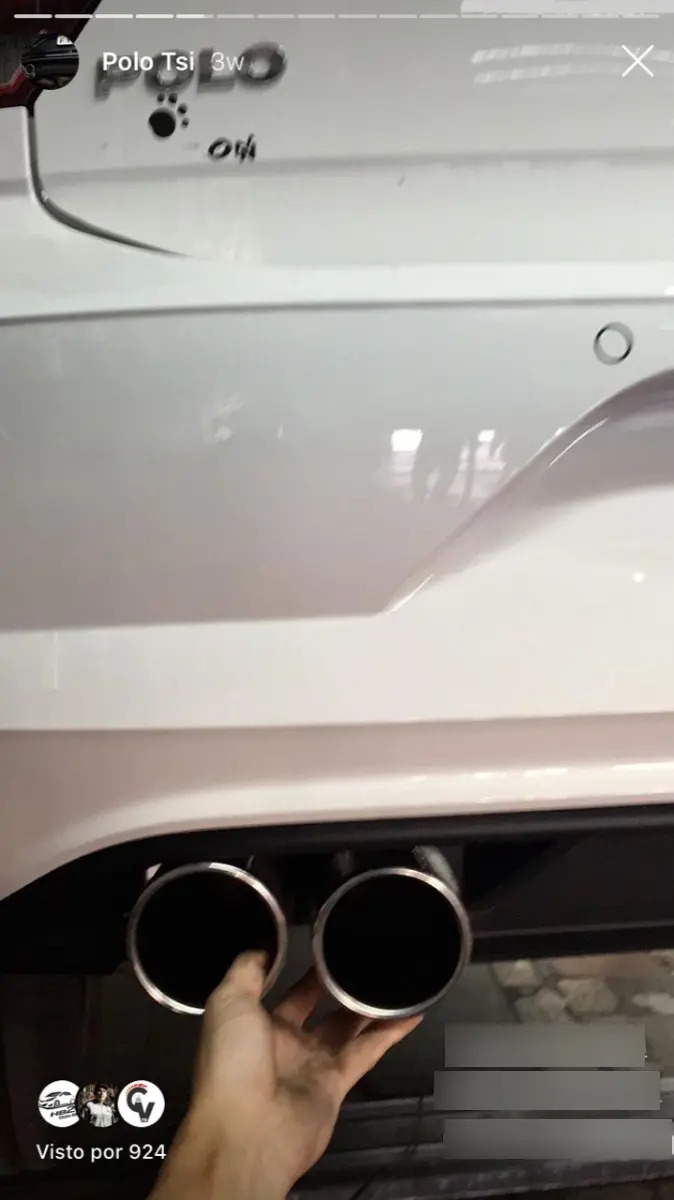 Ponteira Dupla Inox Polo Tsi - Imagem 3