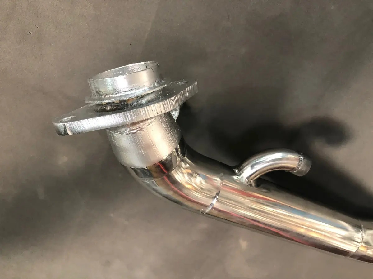 Cat Delete Downpipe Civic 1.8 E 2.0 R18 Inox 304 + Espaçador - Imagem 5