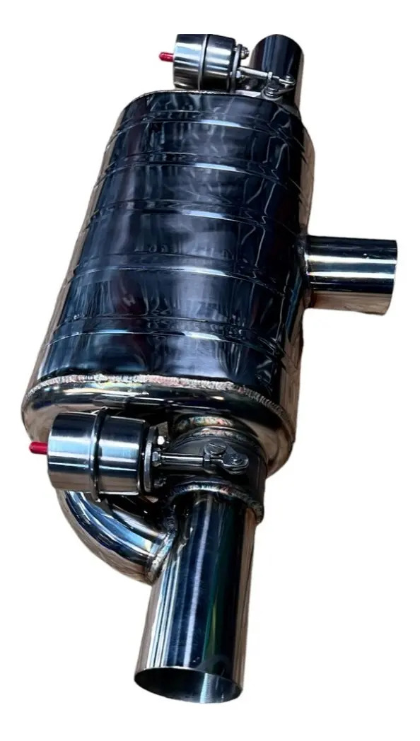 Abafador Com Difusor Escape Valvetronic T Universal Inox - Imagem 6