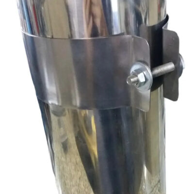 Cinta De Inox Para Abafador De 5 Pol.