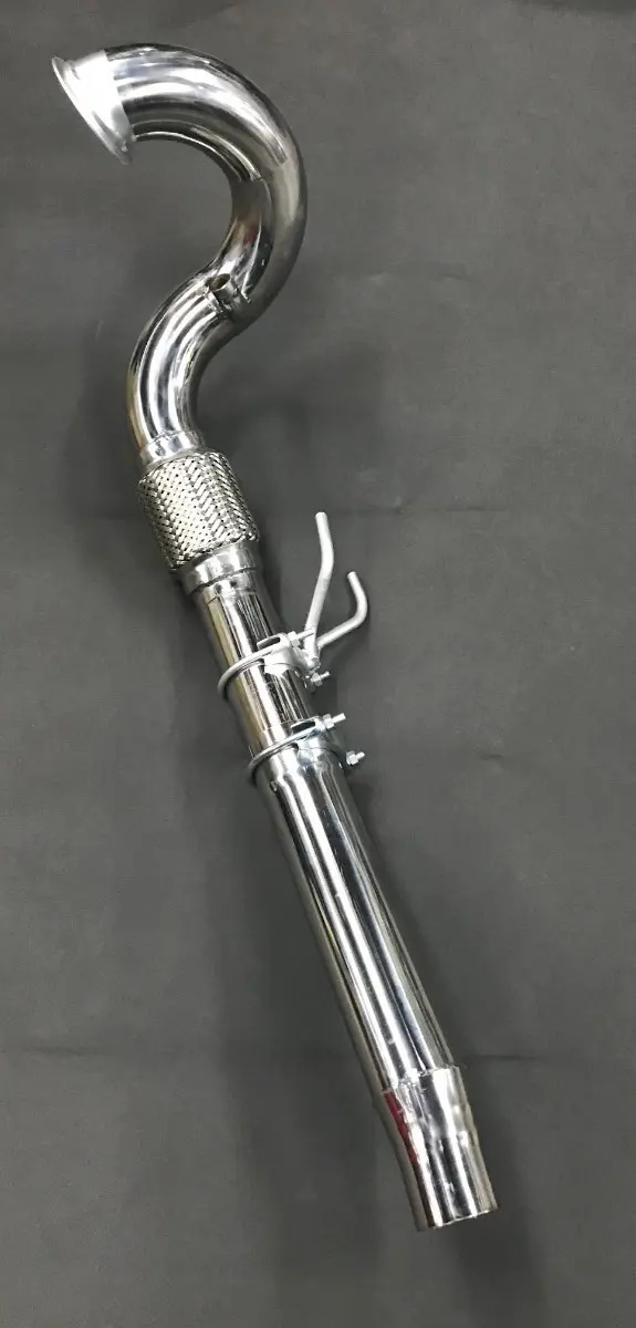 Downpipe Jetta Gli Inox 304 - Prolongador + Frete Gratis - - Imagem 4