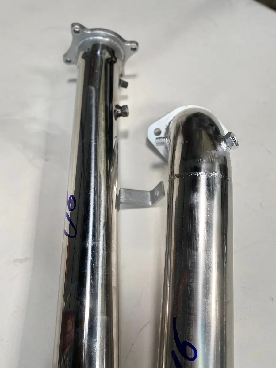 Downpipe Amarok V6 Aço Inox 304 Melhor Inox Para Escape - Imagem 8