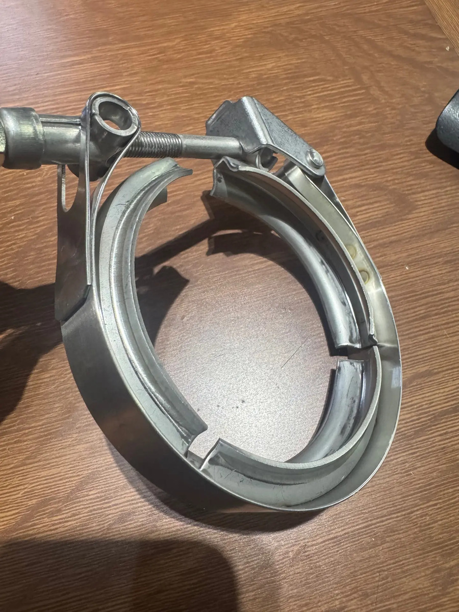 Kit Abraçadeira 3 Pol V-band V-clamp + Par Flanges - Inox - Imagem 4