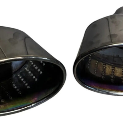 Ponteira Oval Inox Linha Audi Rs O Par