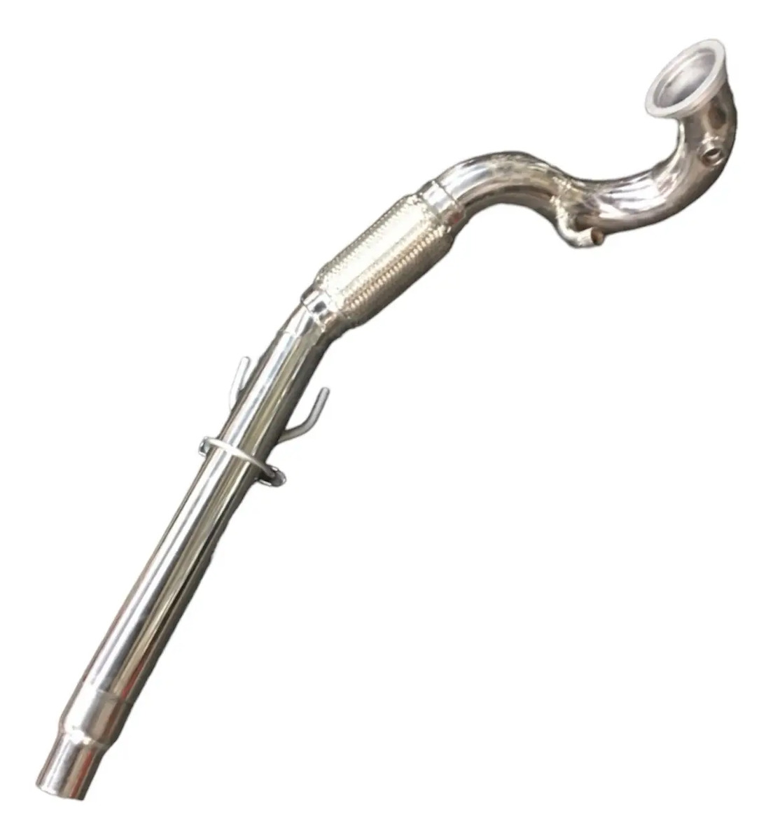 Downpipe Vw Nivus Tsi 1.0 Inox 304 + Espaçador Sonda - Imagem 5