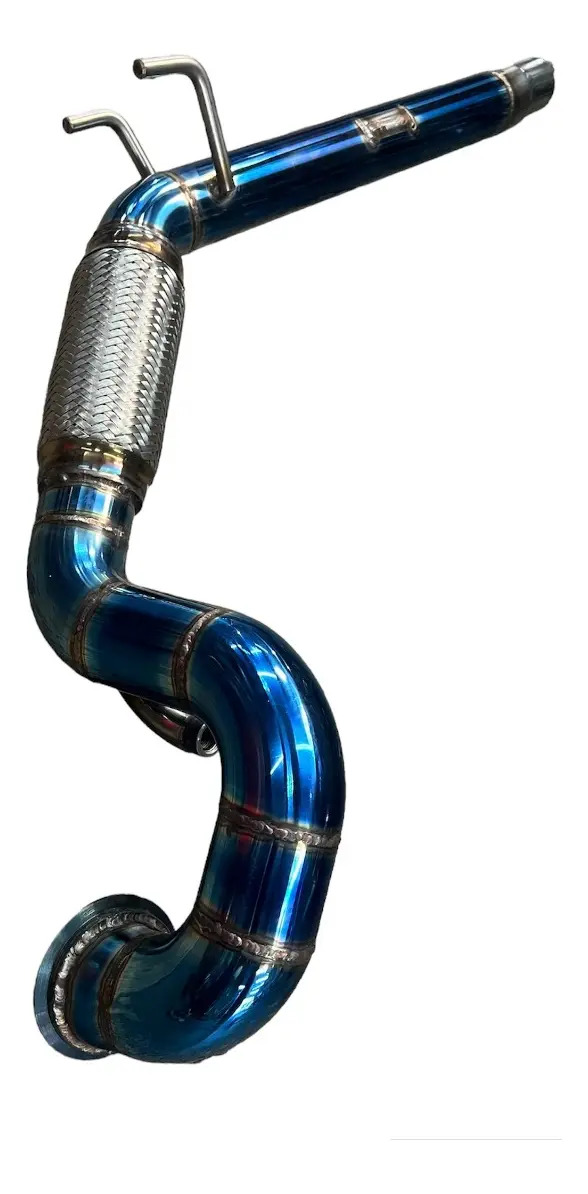 Downpipe Golf 1.4 Tsi Inox 304 Espaçador Alemão/mexicano - Imagem 3