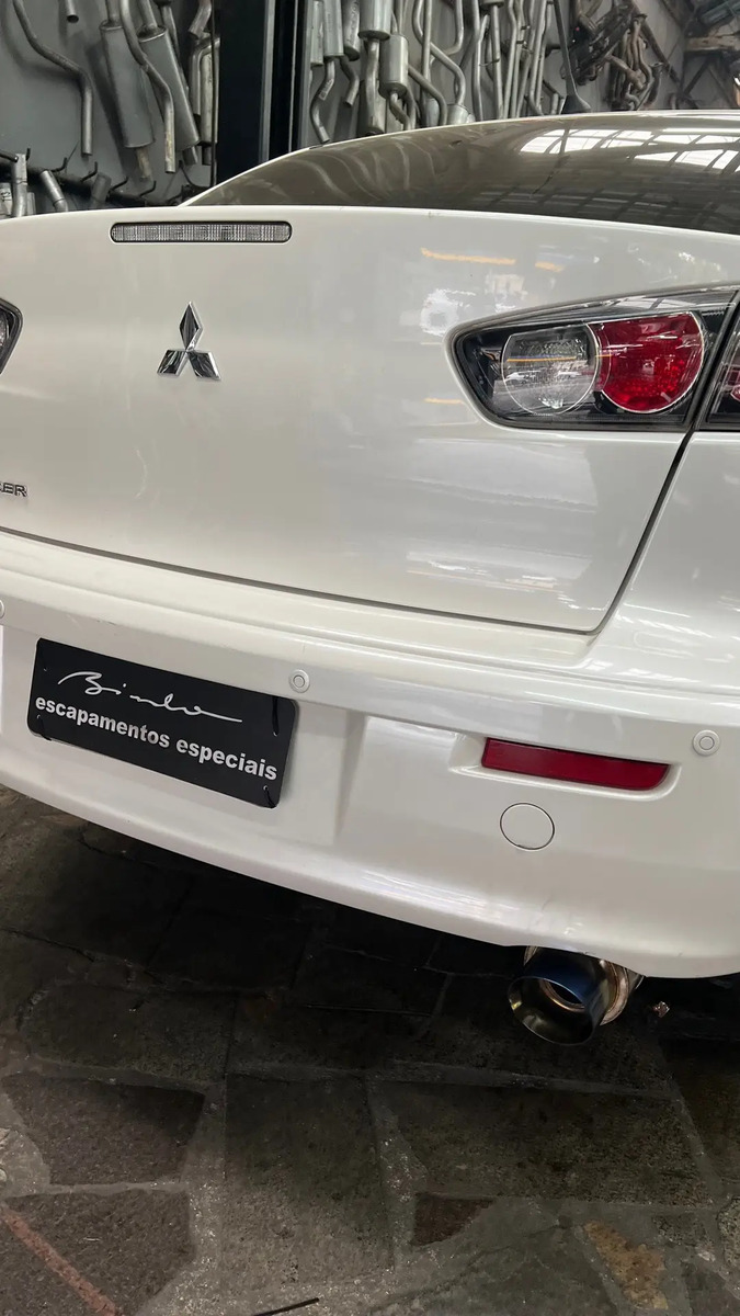 Abafador Escape Esportivo Ponteira Lancer 2.0 16 Vv - Imagem 5