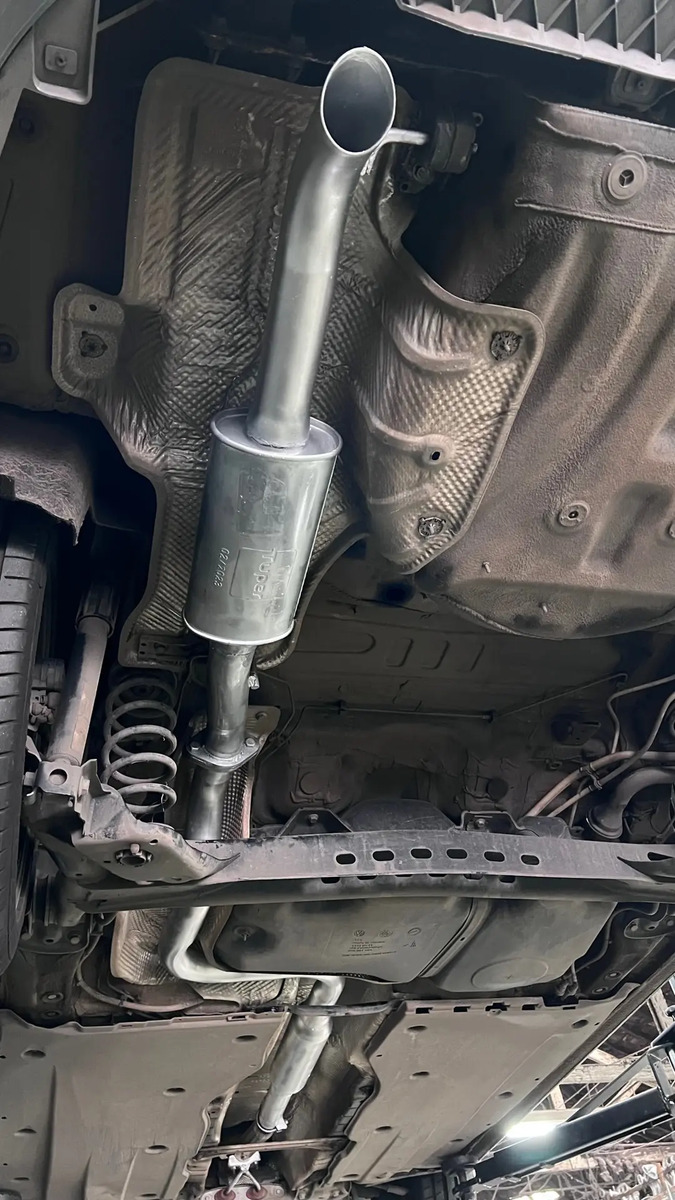 Escapamento Esportivo Jetta 1.4 Mk7 2 Abafadores - Imagem 2
