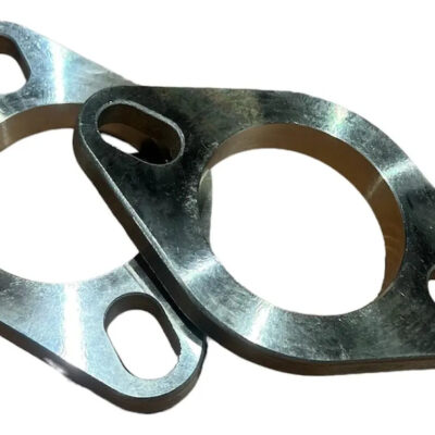 Par Flange Oval Inox De 2 Pol Para Escapamento