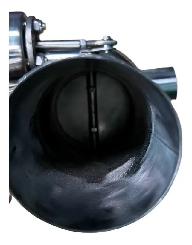 Abafador Com Difusor Escape Valvetronic T Universal Inox - Imagem 7