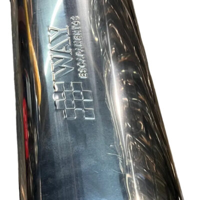 Abafador Oval De Aço Inox 3 Pol. + Frete Gratis
