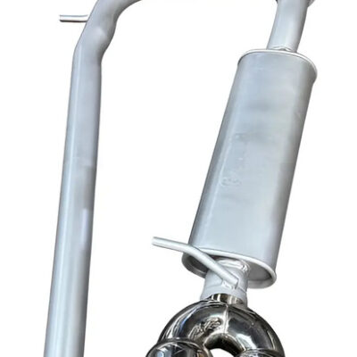 Catback Polo Tsi Com Ponteira De Inox 3.5 Pol