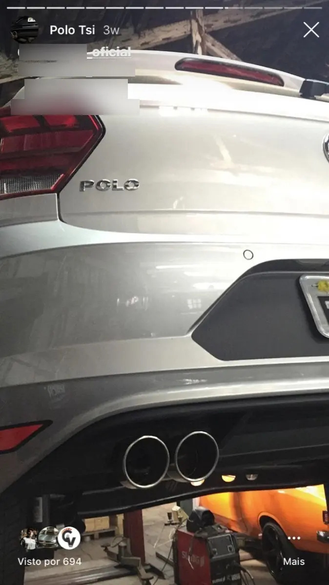 Ponteira Dupla Inox Polo Tsi - Imagem 4