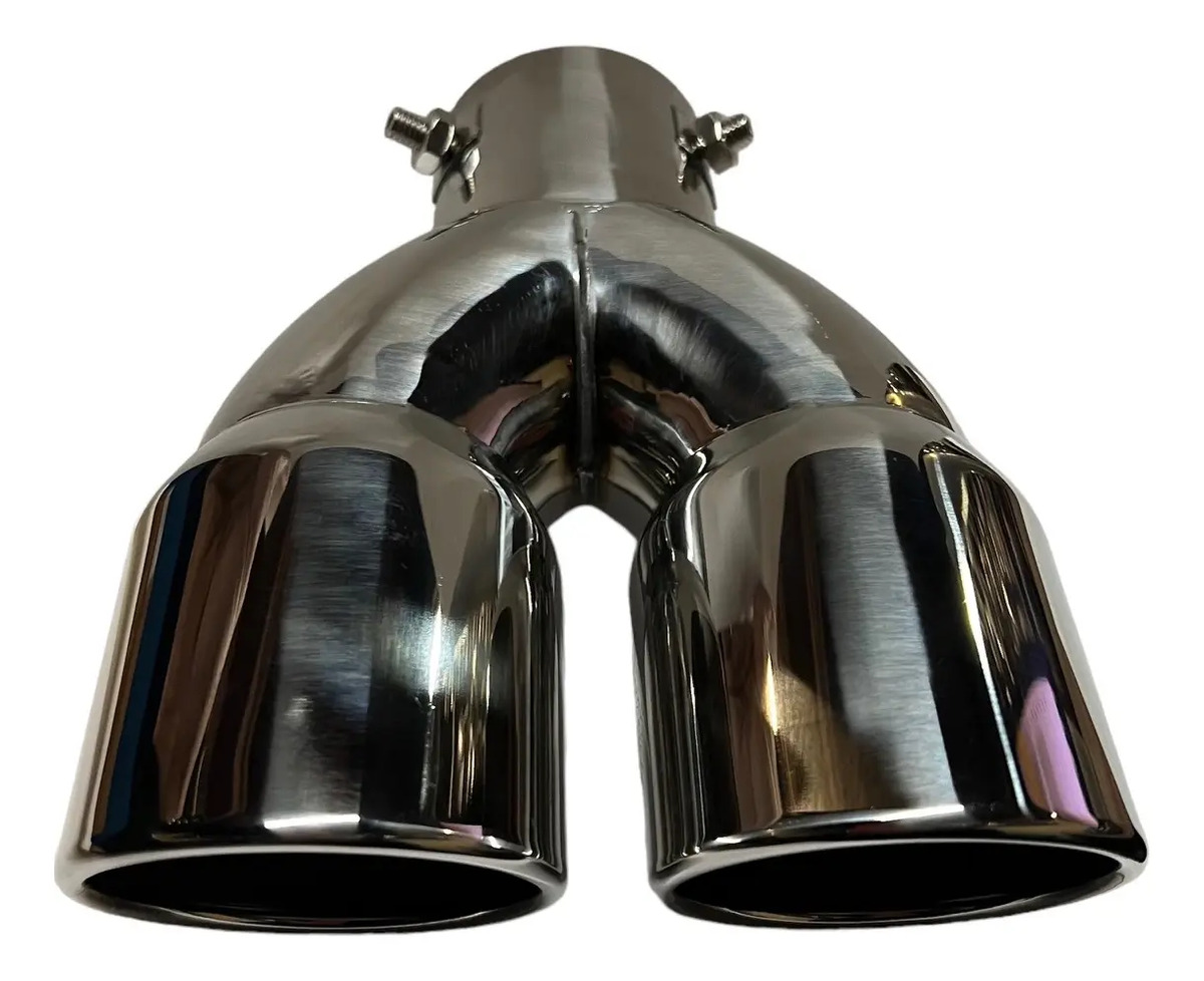Ponteira Dupla Inox Polo Tsi