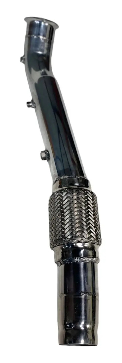 Downpipe Dpf Delete Aço Galvanizado Amarok 180 Cv 2013/2016 - Imagem 2