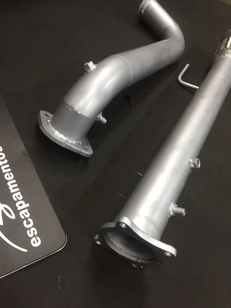Downpipe Amarok V6 Em Aço Galvanizado - Imagem 3