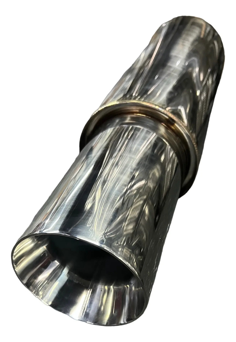 Abafador Inox Esportivo Ponteira 4 Lancer/subaru