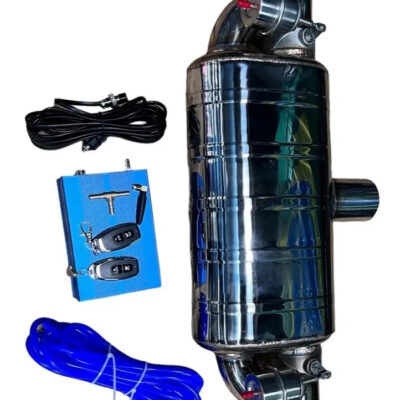 Abafador Com Difusor Escape Valvetronic T Universal Inox