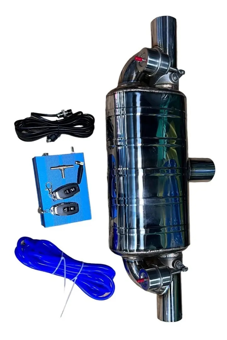 Abafador Com Difusor Escape Valvetronic T Universal Inox