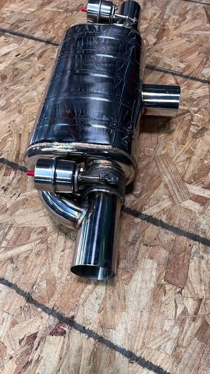 Abafador Com Difusor Escape Valvetronic T Universal Inox - Imagem 8