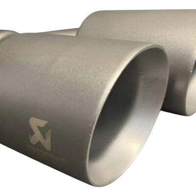 Ponteira Escapamento Inox Fosca Dupla  3.5 Linha Akrapovic