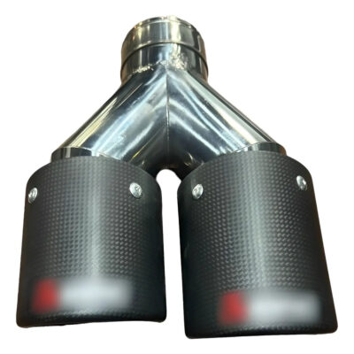 Ponteira Escapamento Dupla Linha Akrapovic Carbono 3.5 Pol
