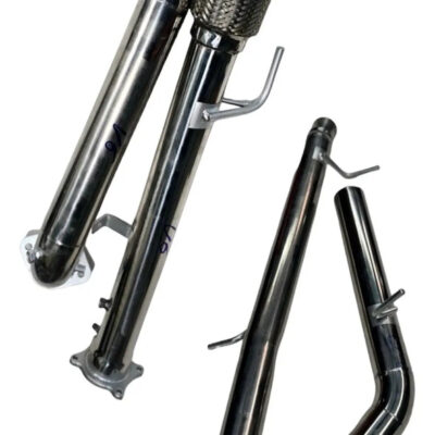 Escapamento Esportivo Inox + Downpipe Inox 304 Amarok V6