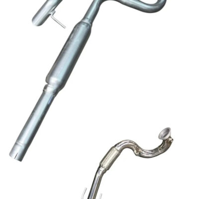 Downpipe + Escapamento Esportivo 2 Abafadores Jetta 1.4 Mk7