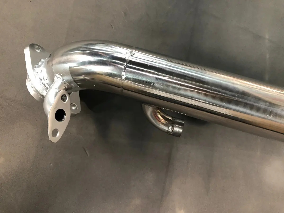 Cat Delete Downpipe Civic 1.8 E 2.0 R18 Inox 304 + Espaçador - Imagem 7
