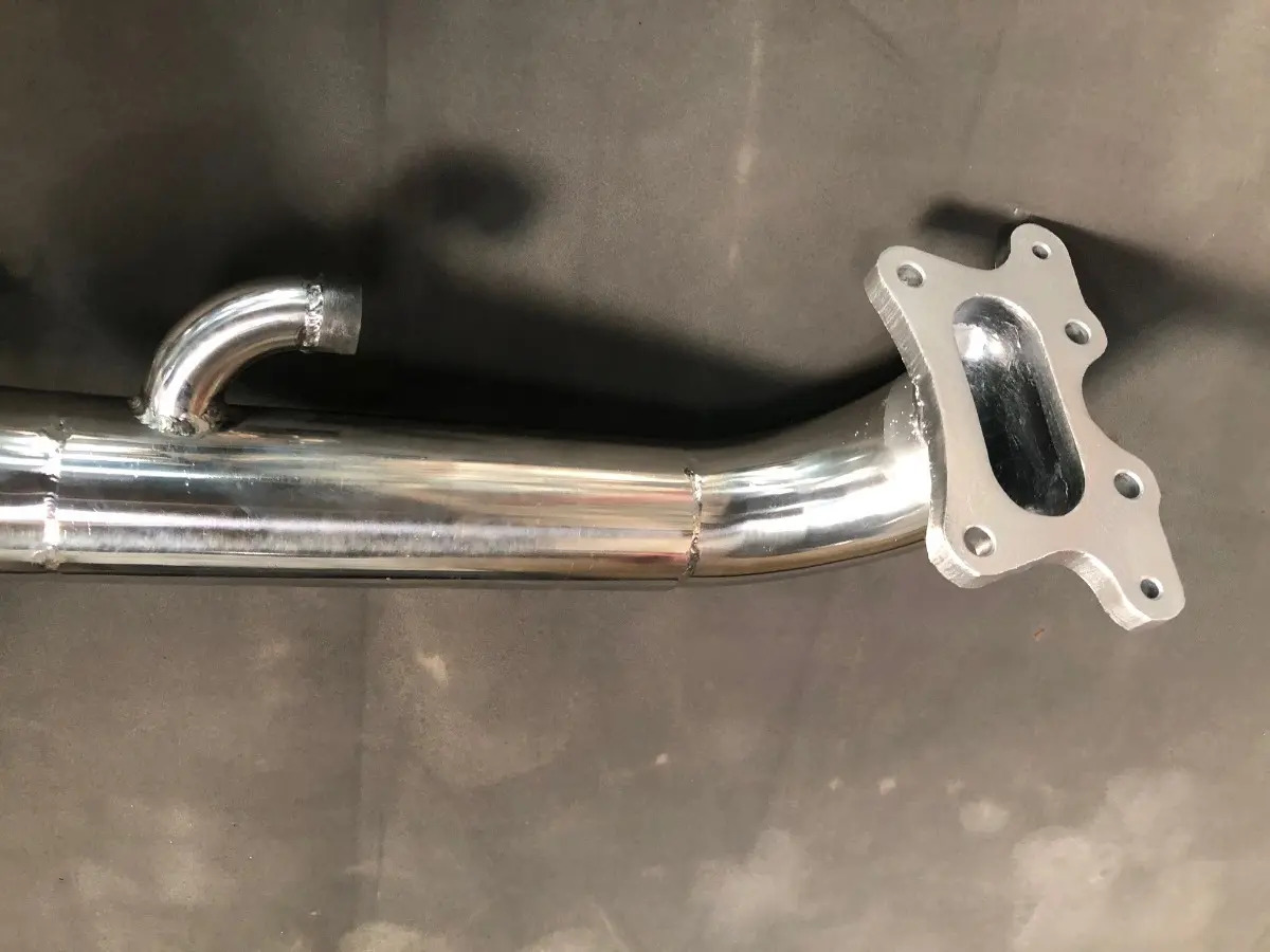 Cat Delete Downpipe Civic 1.8 E 2.0 R18 Inox 304 + Espaçador - Imagem 8