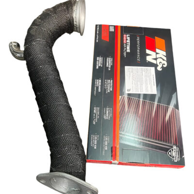 Compass 1.3 Downpipe Inox Com Manta + Filtro K&n