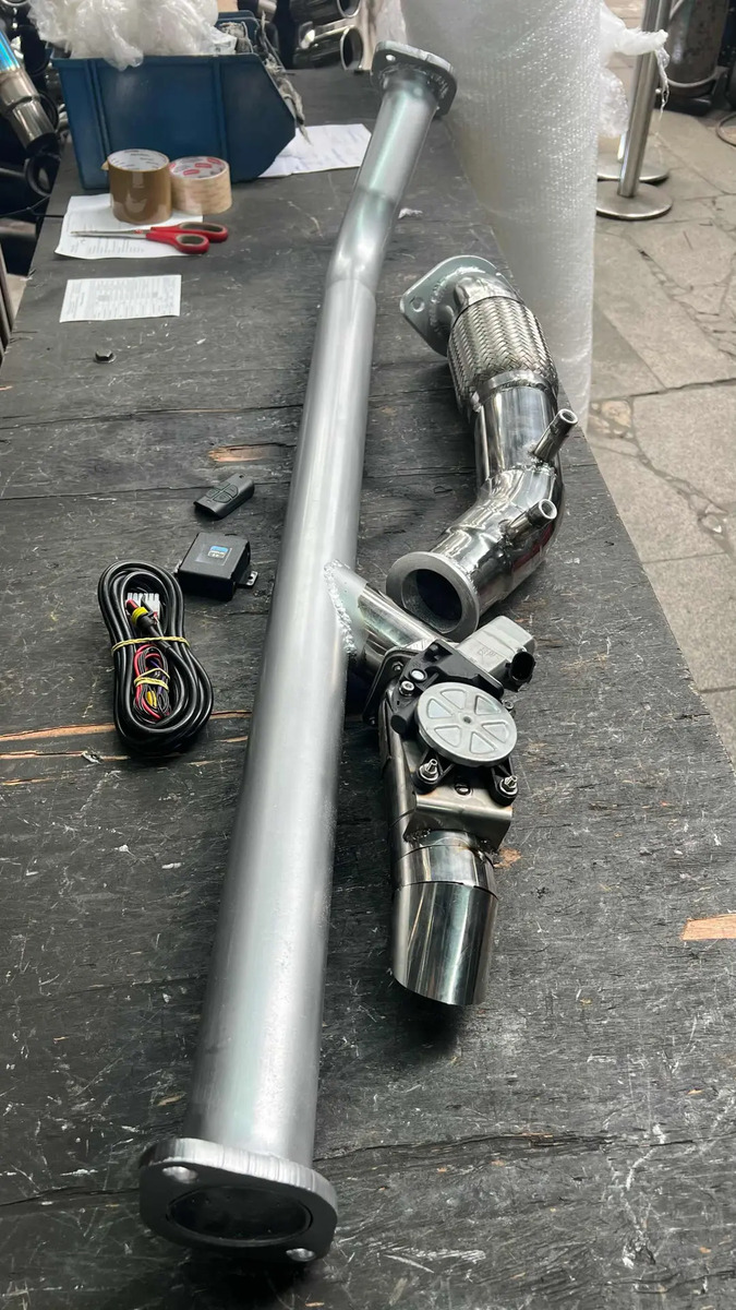 Downpipe + Difusor Escape Ronco Esportivo Hilux 2.8 2017/18 - Imagem 4