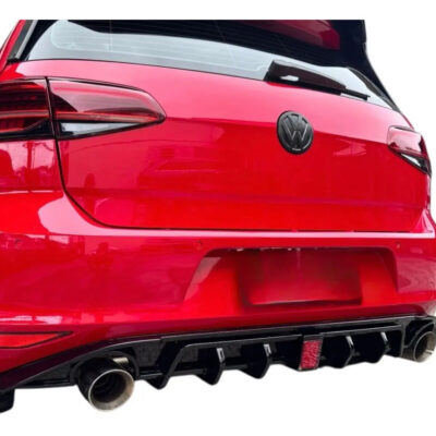 Spoiler Difusor Agressive Volks Golf Gti/tsi Mk7 13/17 Break