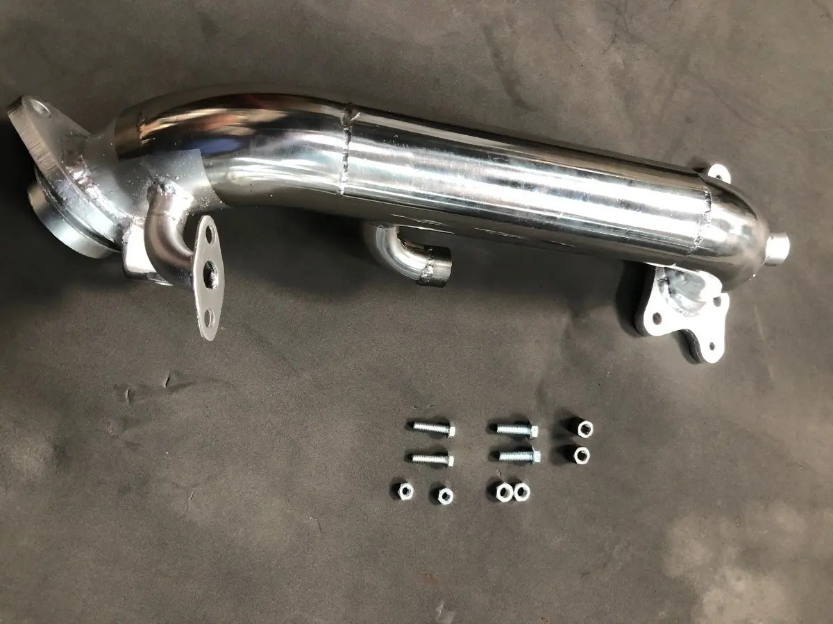 Cat Delete Downpipe Civic 1.8 E 2.0 R18 Inox 304 + Espaçador - Imagem 3