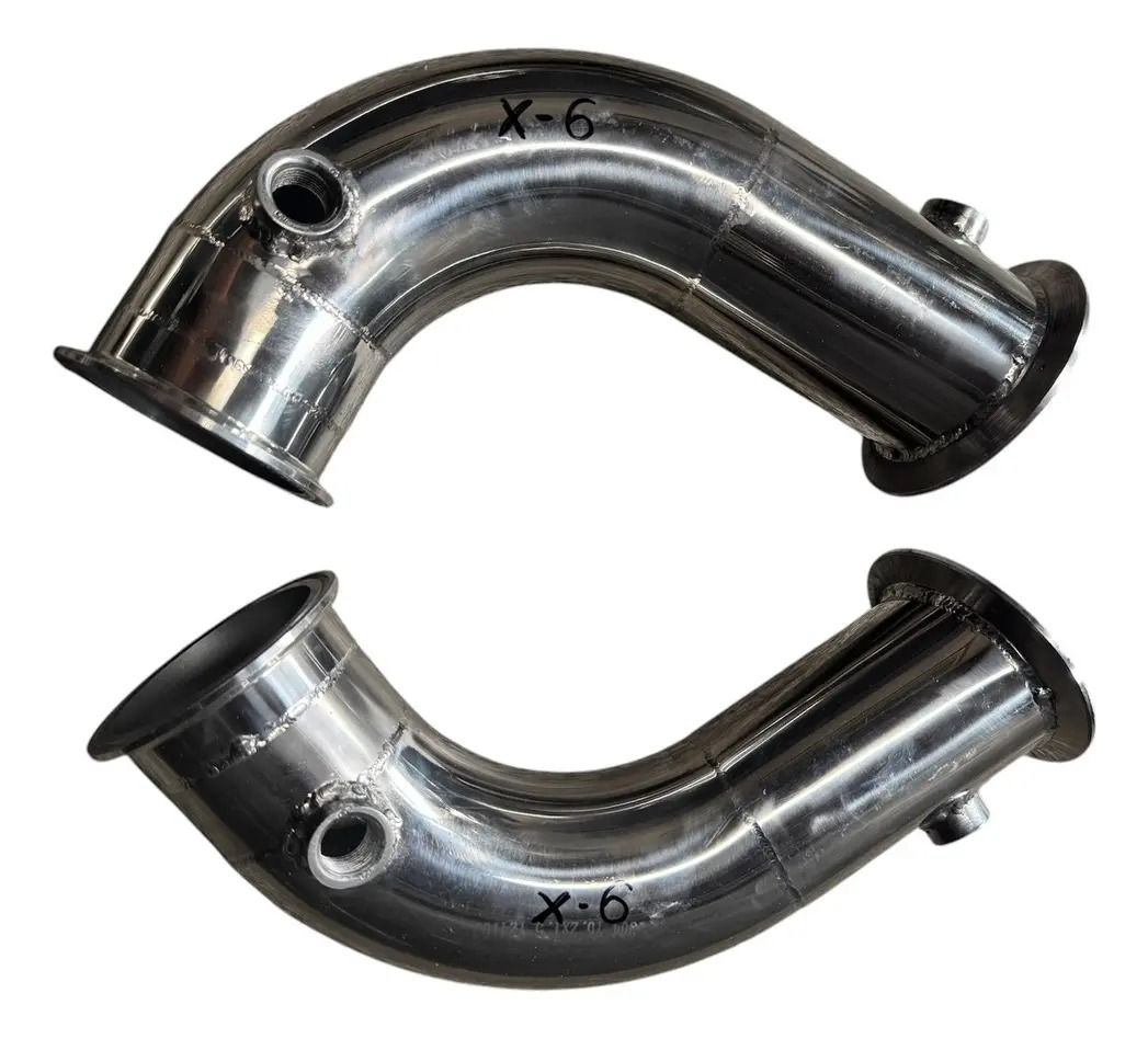 Downpipe Inox 304 Bmw M6 V8 4.4 Biturbo 2018 Diante - Imagem 2